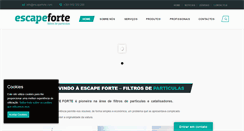 Desktop Screenshot of escapeforte.com